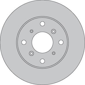 VENTED BRAKE DISC EACH
