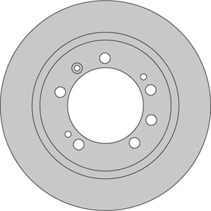 VENTED BRAKE DISC EACH