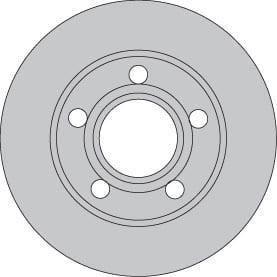 SOLID BRAKE DISC EACH
