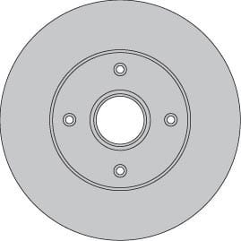 SOLID BRAKE DISC EACH