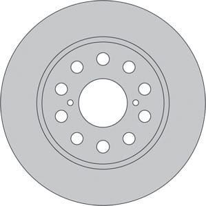 VENTED BRAKE DISC EACH