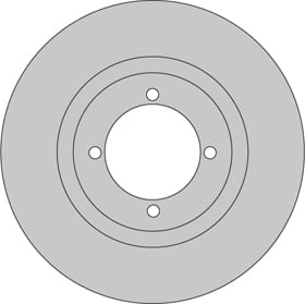 SOLID BRAKE DISC EACH