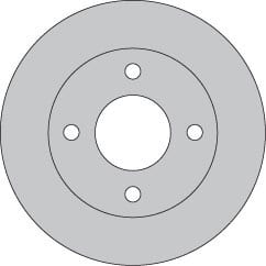 VENTED BRAKE DISC EACH