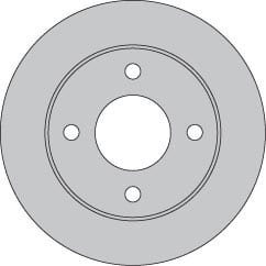 VENTED BRAKE DISC EACH