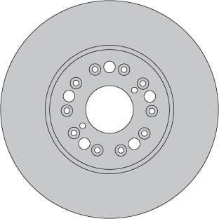 VENTED BRAKE DISC EACH