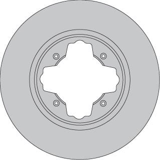 VENTED BRAKE DISC EACH