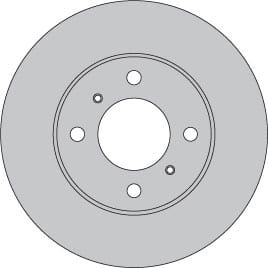 VENTED BRAKE DISC EACH