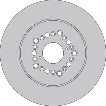 VENTED BRAKE DISC EACH