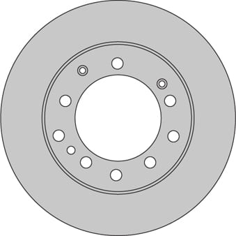 VENTED BRAKE DISC (EACH)