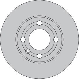 VENTED BRAKE DISC EACH