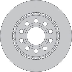 VENTED BRAKE DISC EACH