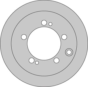 VENTED BRAKE DISC EACH