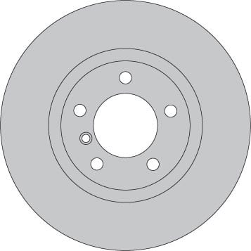 L/H VENTED BRAKE DISC