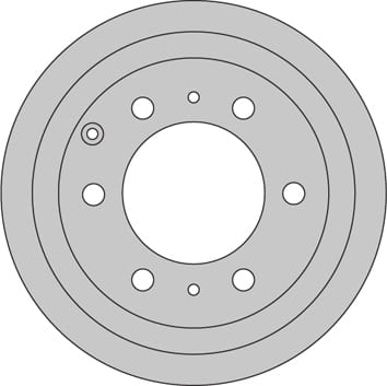 VENTED BRAKE DISC EACH