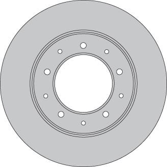 SOLID BRAKE DISC EACH