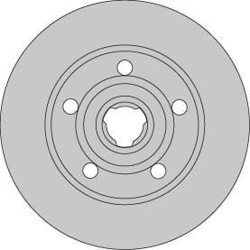 SOLID BRAKE DISC EACH