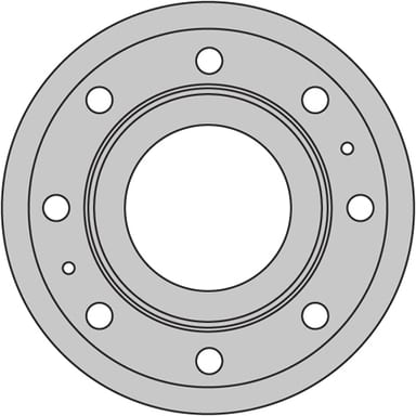 VENTED BRAKE DISC (EACH)