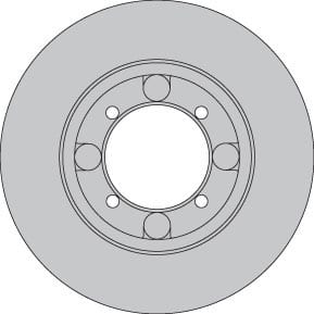 VENTED BRAKE DISC EACH