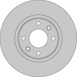VENTED BRAKE DISC EACH