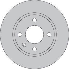 SOLID BRAKE DISC EACH