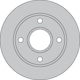SOLID BRAKE DISC EACH