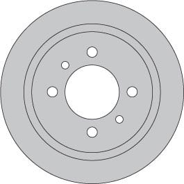 SOLID BRAKE DISC EACH