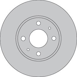 VENTED BRAKE DISC EACH