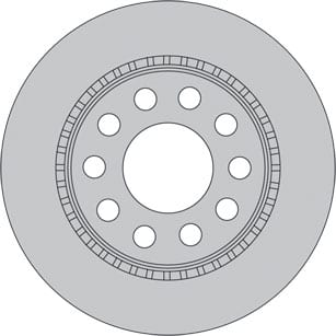 VENTED BRAKE DISC EACH