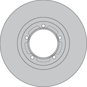 VENTED BRAKE DISC EACH