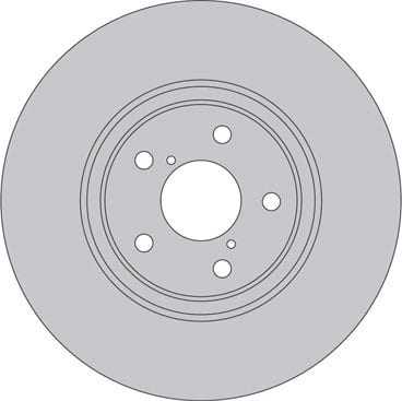 L/H VENTED BRAKE DISC