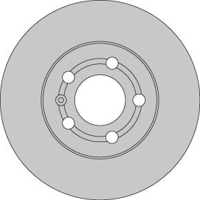 VENTED BRAKE DISC EACH