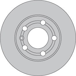 SOLID BRAKE DISC EACH