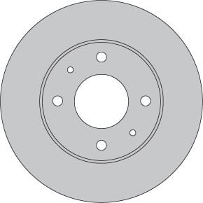 VENTED BRAKE DISC EACH