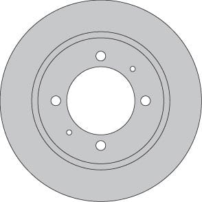 SOLID BRAKE DISC EACH
