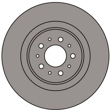 VENTED BRAKE DISC EACH