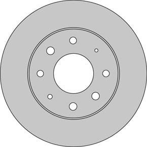 VENTED BRAKE DISC EACH
