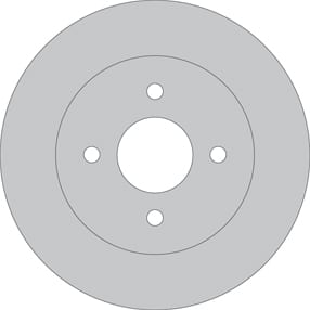 VENTED BRAKE DISC EACH