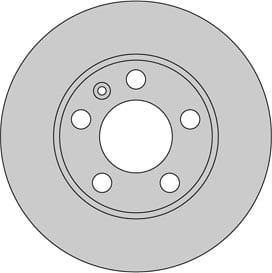 SOLID BRAKE DISC EACH