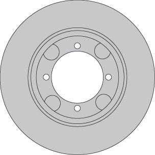 SOLID BRAKE DISC EACH