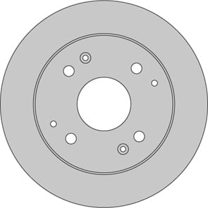 SOLID BRAKE DISC (EACH)