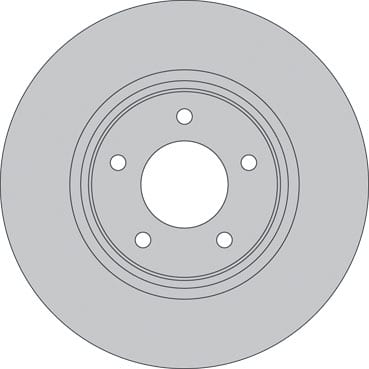 VENTED BRAKE DISC (EACH)