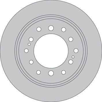 VENTED BRAKE DISC EACH