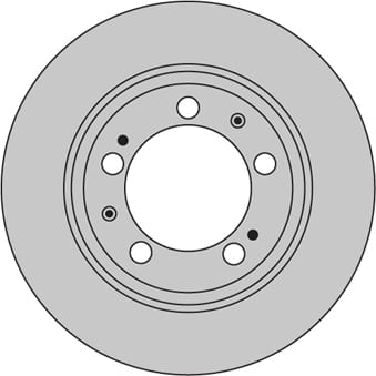 VENTED BRAKE DISC EACH