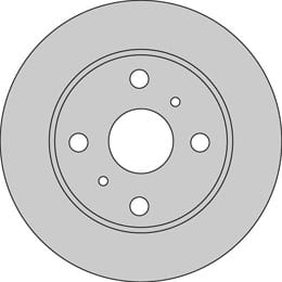 VENTED BRAKE DISC EACH