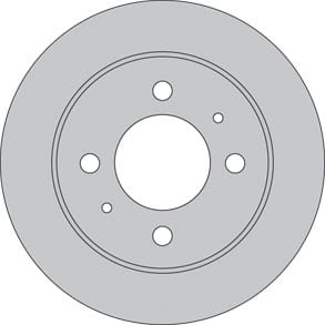 SOLID BRAKE DISC EACH