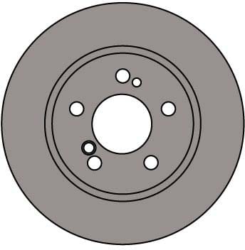VENTED BRAKE DISC EACH