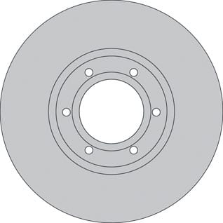 VENTED BRAKE DISC EACH