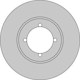 VENTED BRAKE DISC EACH