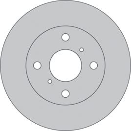 VENTED BRAKE DISC EACH