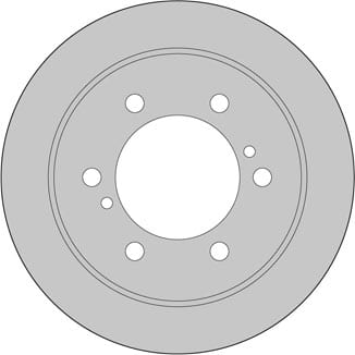 VENTED BRAKE DISC (EACH)